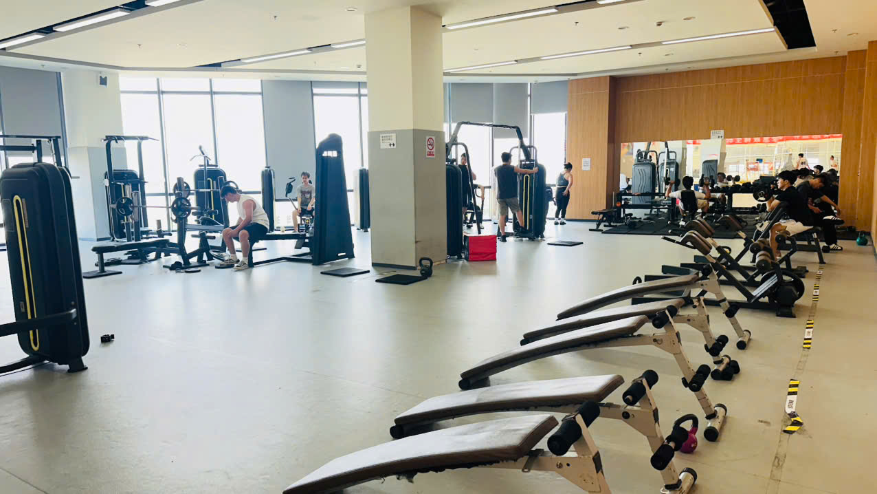 Phòng tập Gym hiện đại tiêu chuẩn