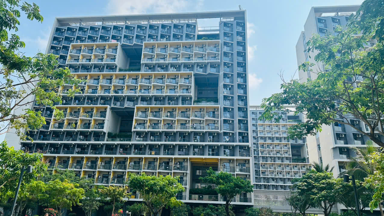Góc nhìn phối cảnh toàn khu phức hợp